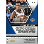 2019-20 Panini Mosaic  # 91 Frank Ntilikina
