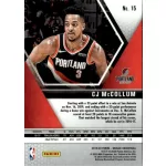 2019-20 Panini Mosaic  # 15 CJ McCollum