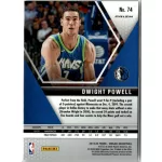 2019-20 Panini Mosaic Green # 74 Dwight Powell