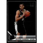 2019-20 Clearly Donruss Rated Rookie # 77 Keldon Johnson