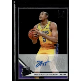   2019-20 Clearly Donruss Rated Rookie Autographs # 29 Talen Horton-Tucker