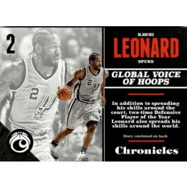 2017-18 Panini Chronicles  # 89 Kawhi Leonard