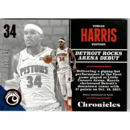 2017-18 Panini Chronicles Red  # 88 Tobias Harris