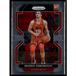 2021-22 Panini Prizm  #166 Marko Simonovic