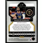 2021-22 Panini Prizm  #218 Markus Howard