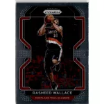 2021-22 Panini Prizm  #258 Rasheed Wallace