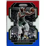 2021-22 Panini Prizm Red White and Blue Prizms #8 Jrue Holiday