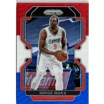 2021-22 Panini Prizm Red White and Blue Prizms #18 Serge Ibaka