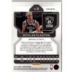 2021-22 Panini Prizm Red White and Blue Prizms #38 Nicolas Claxton