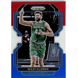   2021-22 Panini Prizm Red White and Blue Prizms #47 Maxi Kleber