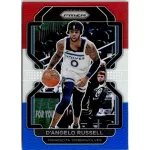 2021-22 Panini Prizm Red White and Blue Prizms #52 D'Angelo Russell