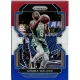 2021-22 Panini Prizm Red White and Blue Prizms #122 Kemba Walker