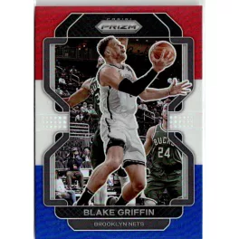   2021-22 Panini Prizm Red White and Blue Prizms #178 Blake Griffin