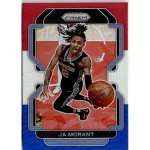 2021-22 Panini Prizm Red White and Blue Prizms #194 Ja Morant