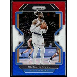   2021-22 Panini Prizm Red White and Blue Prizms #224 Nerlens Noel