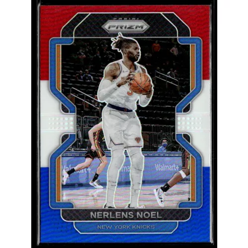 2021-22 Panini Prizm Red White and Blue Prizms #224 Nerlens Noel