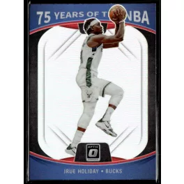   2021-22 Panini Prizm Optic 75 Years of the NBA  #34 Jrue Holiday
