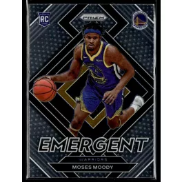 2021-22 Panini Prizm Emergent  #16 Moses Moody