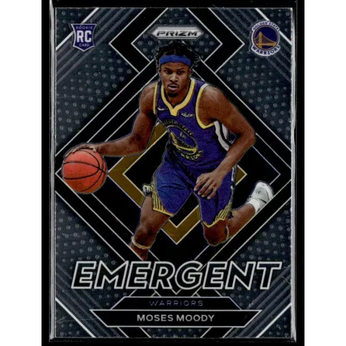 2021-22 Panini Prizm Emergent  #16 Moses Moody