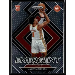 2021-22 Panini Prizm Emergent  #18 Jalen Johnson