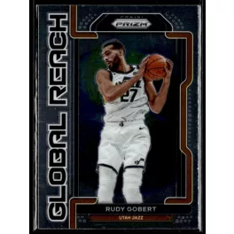 2021-22 Panini Prizm Global Reach  #9 Rudy Gobert