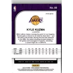 2019-20 Hoops Premium Stock Silver Prizm #88 Kyle Kuzma