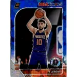2019-20 Hoops Premium Stock Blue Cracked Ice Prizm #219 Ty Jerome