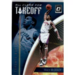   2018-19 Donruss Optic All Clear For Takeoff  #10 Tracy McGrady
