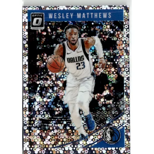 2018-19 Donruss Optic Fast Break Refractor #20 Wesley Matthews