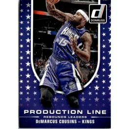   2014-15 Donruss Production Line Rebounds  #19 DeMarcus Cousins