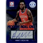 2012-13 Panini Totally Certified Rookie Roll Call Autographs Blue  #16 Arnett Moultrie 093/129