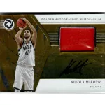 2018-19 Panini Opulence Golden Autographed Memorabilia  #GA-NMT Nikola Mirotic 43/79