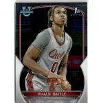 2022-23 Bowman Chrome University  #66 Khalif Battle