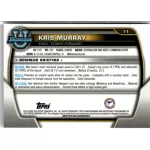 2022-23 Bowman Chrome University Shimmer Refractors #71 Kris Murray