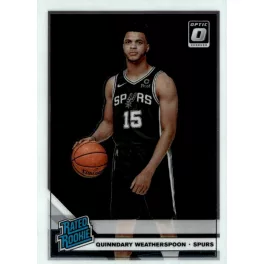   2019-20 Clearly Donruss Rated Rookie #175 Quinndary Weatherspoon