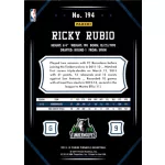 2013-14 Pinnacle  #194 Ricky Rubio