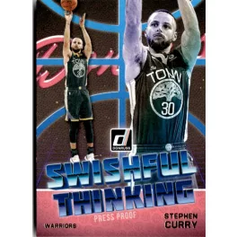  2018-19 Donruss Swishful Thinking Press Proof  #9 Stephen Curry