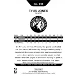 2018-19 Hoops  #230 Tyus Jones