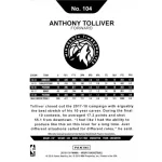 2018-19 Hoops  #104 Anthony Tolliver