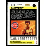 2020-21 Panini Flux Fanatics Factory Green Cracked Ice #212 Saddiq Bey