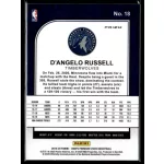 2019-20 Hoops Premium Stock Green Pulsar #18 D'Angelo Russell
