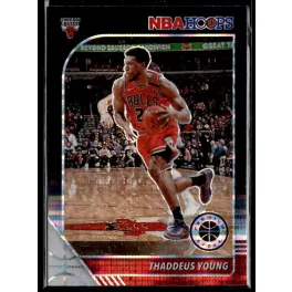 2019-20 Hoops Premium Stock Black Pulsar #78 Thaddeus Young