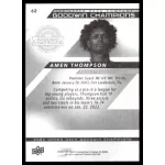 2022-23 Upper Deck Goodwin Champions Horizontal #62 Amen Thompson