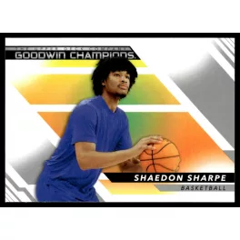   2022-23 Upper Deck Goodwin Champions Horizontal #79 Shaedon Sharpe