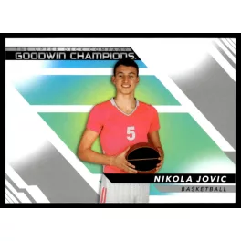   2022-23 Upper Deck Goodwin Champions Horizontal #83 Nikola Jovic