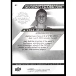 2022-23 Upper Deck Goodwin Champions Horizontal #83 Nikola Jovic
