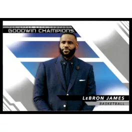   2022-23 Upper Deck Goodwin Champions Horizontal #100 LeBron James