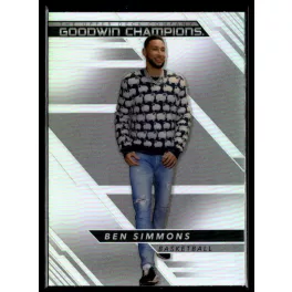   2022-23 Upper Deck Goodwin Champions Platinum Rainbow #P10 Ben Simmons