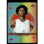 2022-23 Upper Deck Goodwin Champions Playing Card #4-HEARTS Amen Thompson