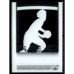 2023-23 LEAF TRINITY Clear Autographs Silver #CA-JW2 Jalen Wilson 46/49